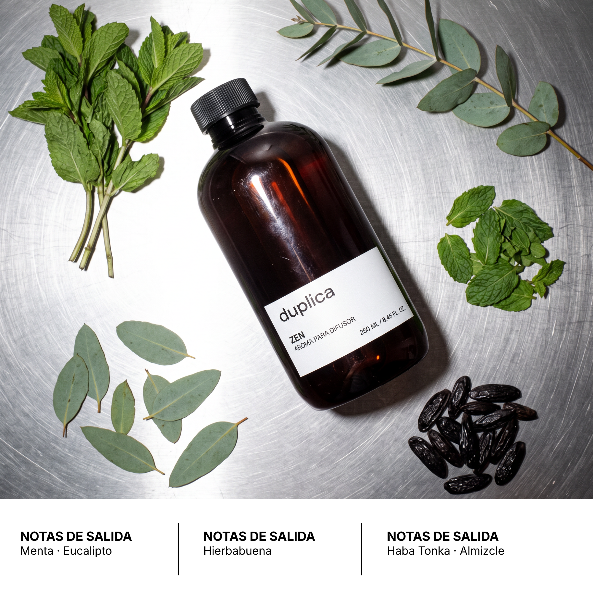 ZEN — Menta y Eucalipto — Aroma para Difusor 250 ml