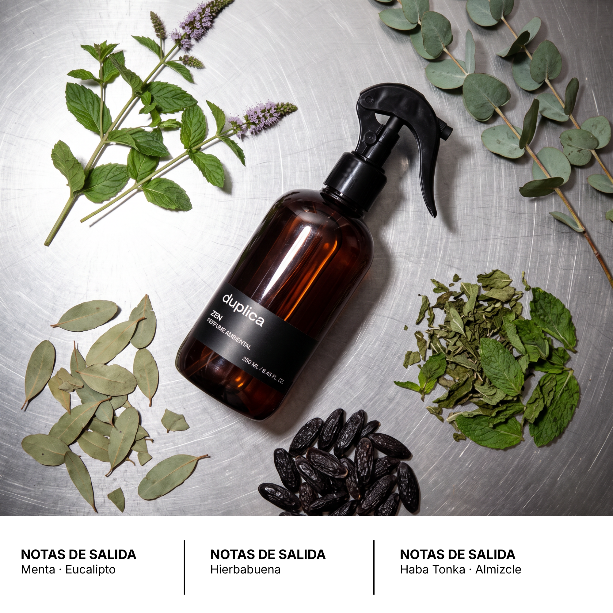 ZEN — Menta y eucalipto — Perfume Ambiental 250 ml