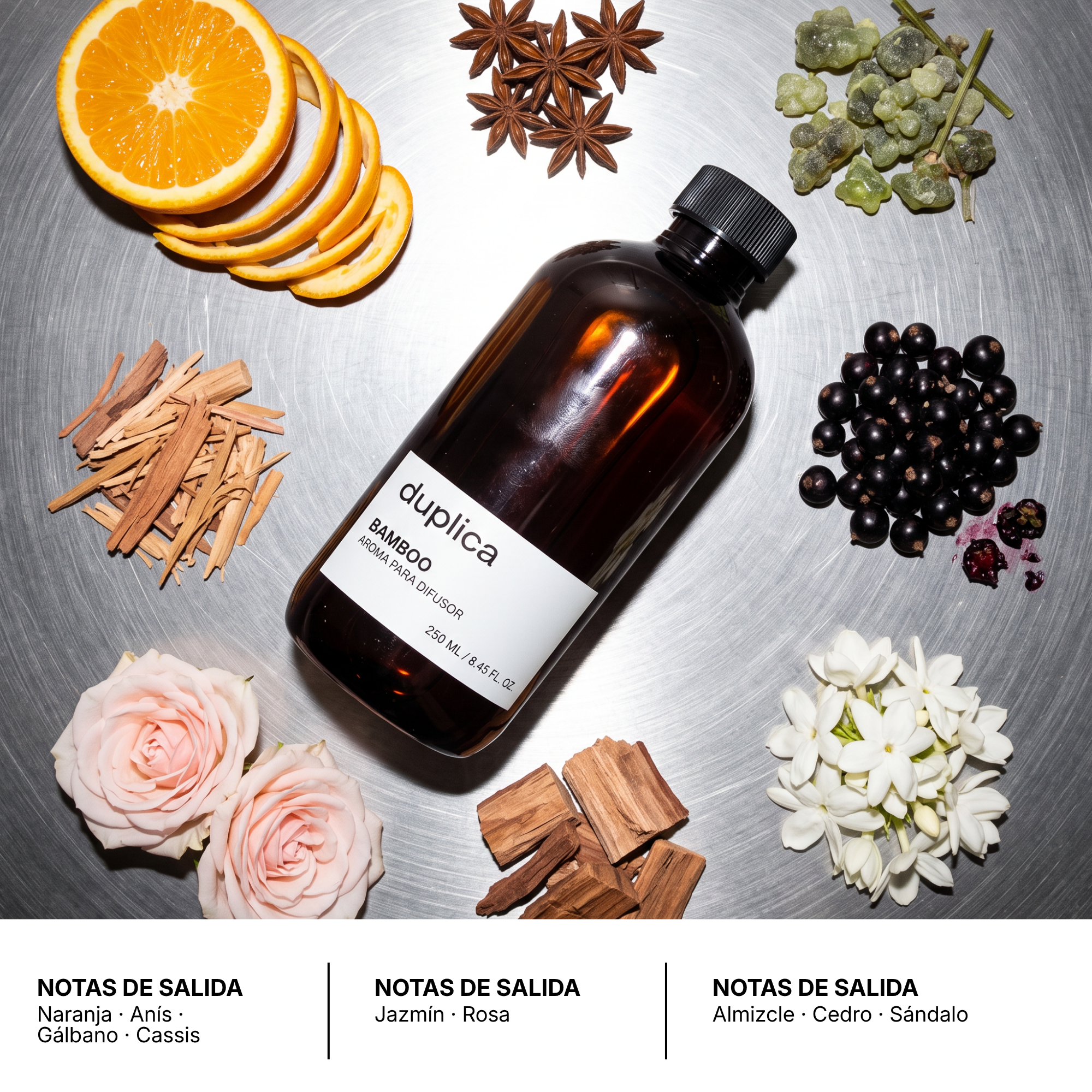 BAMBOO — Bambú Fresco — Aroma para Difusor 250 ml