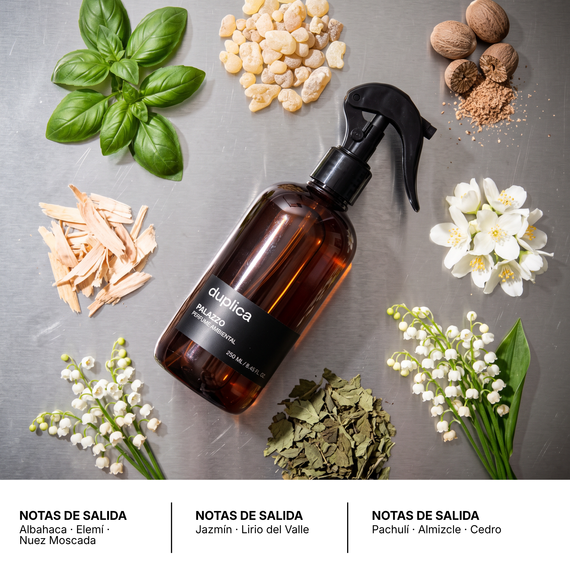 PALAZZO — Inspirado en el aroma de El Palacio de Hierro® — Perfume Ambiental 250 ml